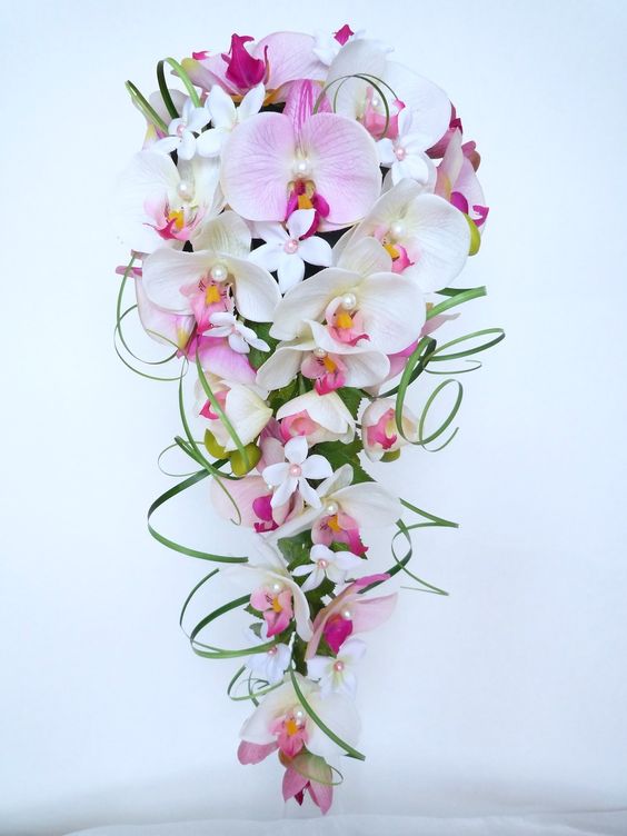 Bouquet de mariage fleurs artificielles