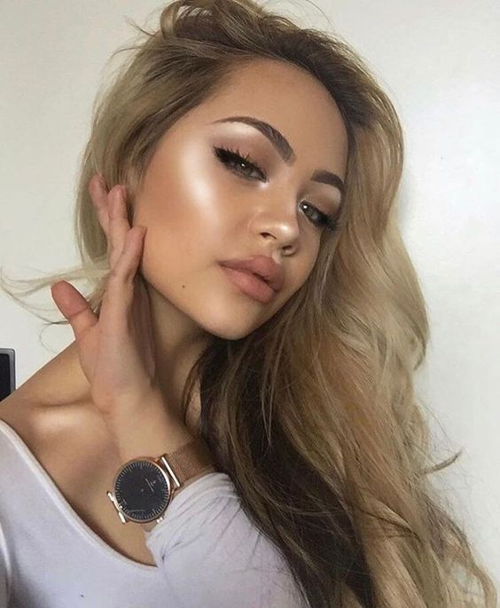 Maquillage mariage highlighter