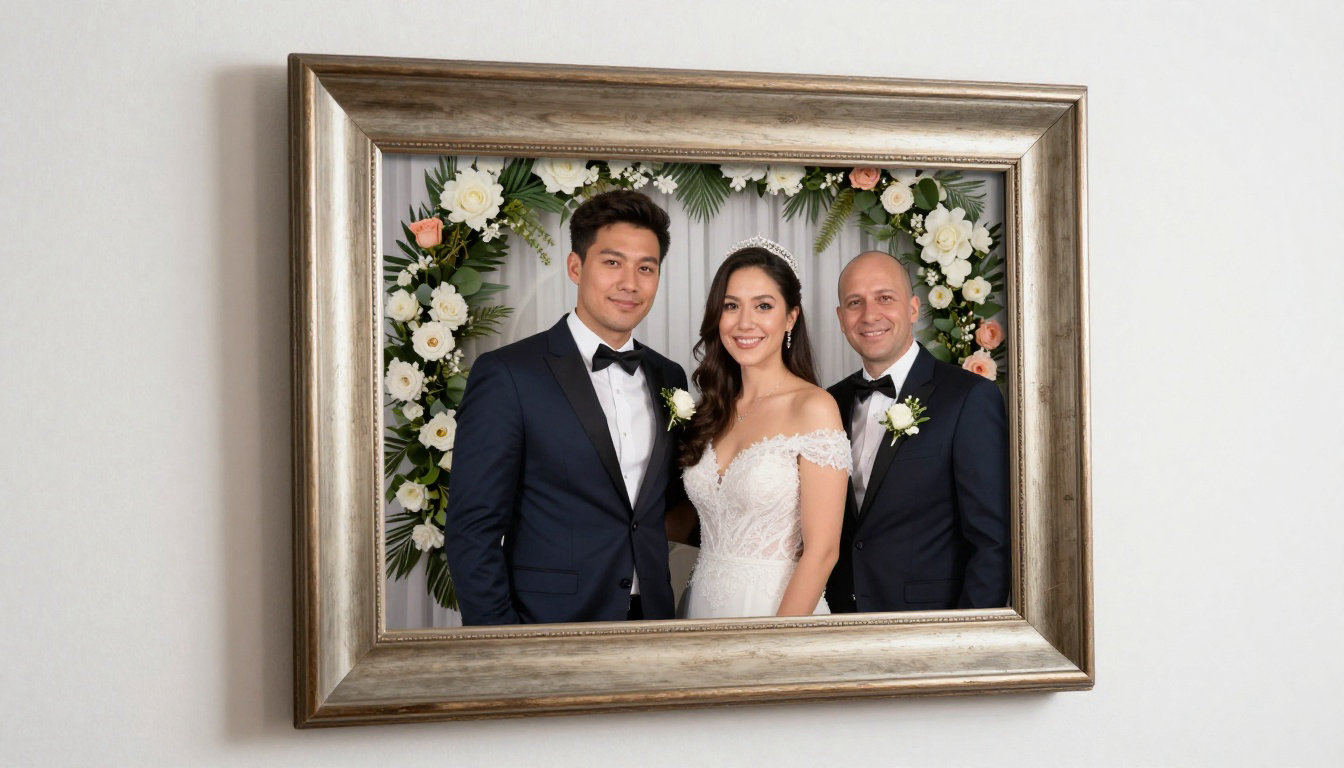 Miroir photobooth mariage : l'animation chic et interactive 1 Pourquoi le miroir photobooth détrône la borne photo classique ?